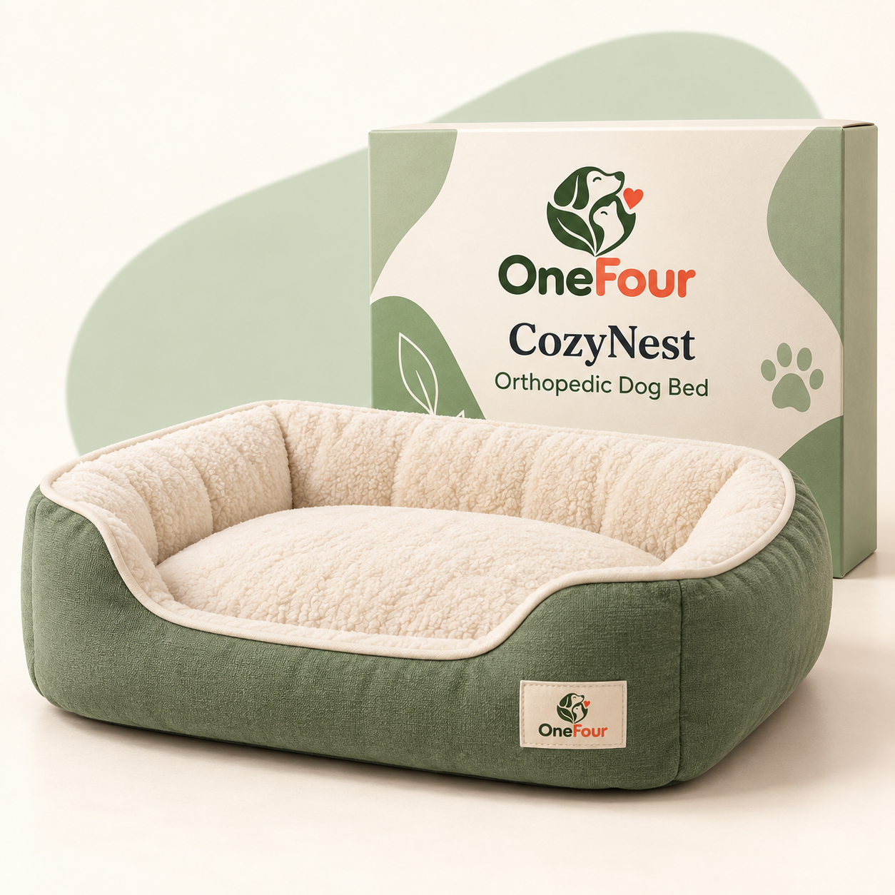 OneFour CozyNest Orthopedic Dog Bed
