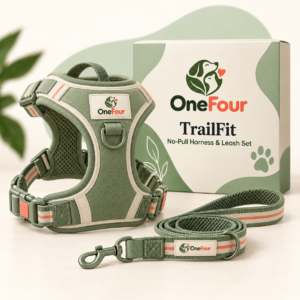 OneFour TrailFit No-Pull Harness & Leash Set